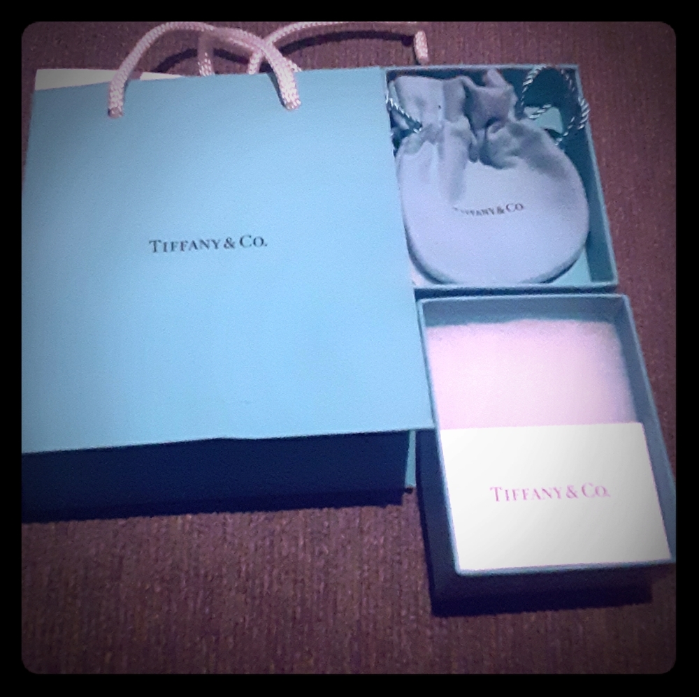 Brand new tiffany's box, bag, pouch tissue paper